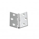 NICKEL PLATED BRASS FLAT HINGE 40x35 ITALY